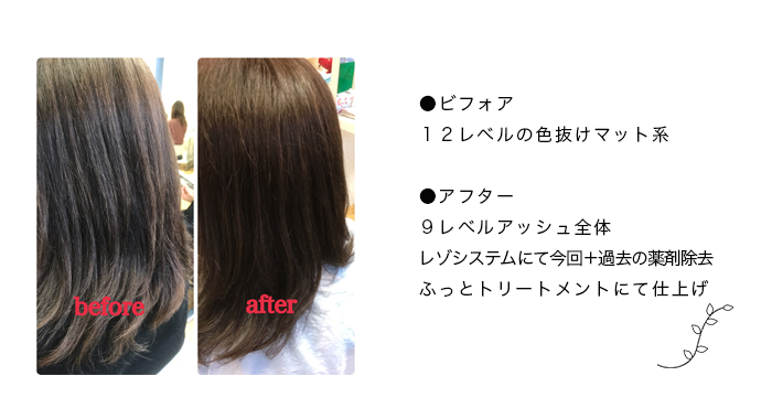 レゾシステム デドックストリートメントシステム 札幌の美容室ヴァンカウンシル